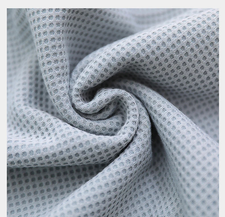 Waffle Kimono Bathrobe – Absorbent Couple Loungewear Robe